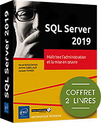 SQL Server 2019 - Coffret de 2 livres : Maîtrisez l