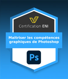 Coupon Certification Bureautique (avec e-surveillance) - Maitriser les compétences graphiques de Photoshop