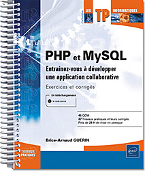 PHP et MySQL - Entraînez-vous à développer une application collaborative - Version en ligne