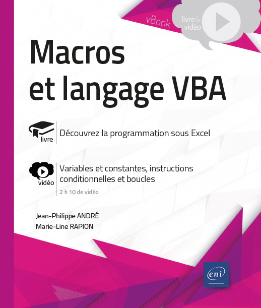 Livre Macros et langage VBA