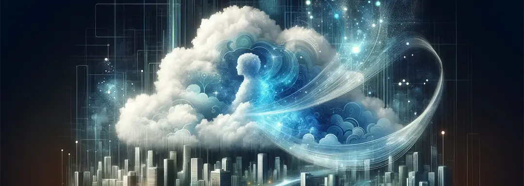 illustration IA et cloud