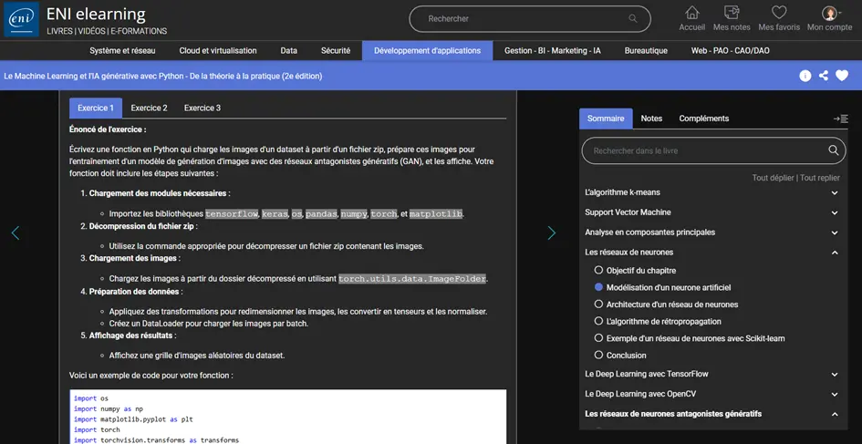 exercices pratiques IA BN