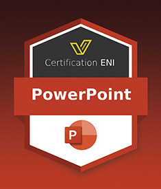 Coupon Certification Bureautique (avec e-surveillance) - Créer des diaporamas animés avec PowerPoint 2021 - RS7697