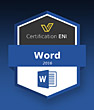 Coupon Certification Bureautique (avec e-surveillance) Créer et mettre en page des documents texte avec Word 2019 - RS7694