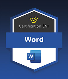 Coupon Certification Bureautique (avec e-surveillance) - Créer et mettre en page des documents texte avec Word 2021 - RS7694