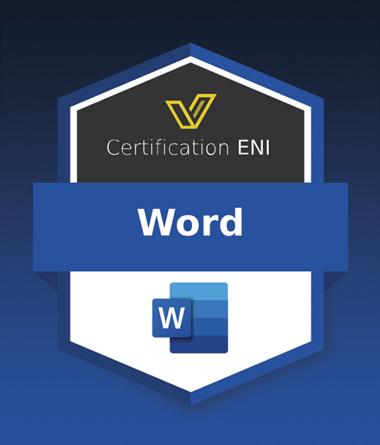 Coupon Certification Bureautique (avec e-surveillance) - Créer et mettre en page des documents texte avec Word 2021 - RS7694