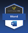 Coupon Certification Bureautique (avec e-surveillance) Créer et mettre en page des documents texte avec Word 2021 - RS7694