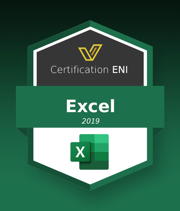 Coupon Certification Bureautique (avec e-surveillance) - RS6289 - Excel 2019