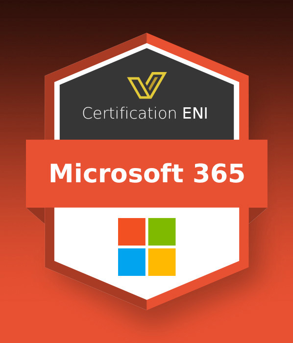 Coupon Certification Bureautique (avec e-surveillance) - Utilisation de la plateforme collaborative Microsoft 365 - RS7094