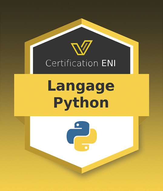 Coupon Certification IT (avec e-surveillance) - Langage Python - RS6701