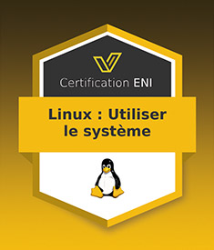Coupon Certification IT (avec e-surveillance) - Linux - Utiliser le système - RS7019