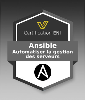 Coupon Certification IT (avec e-surveillance) - RS7322 - Ansible - Automatiser la gestion des serveurs