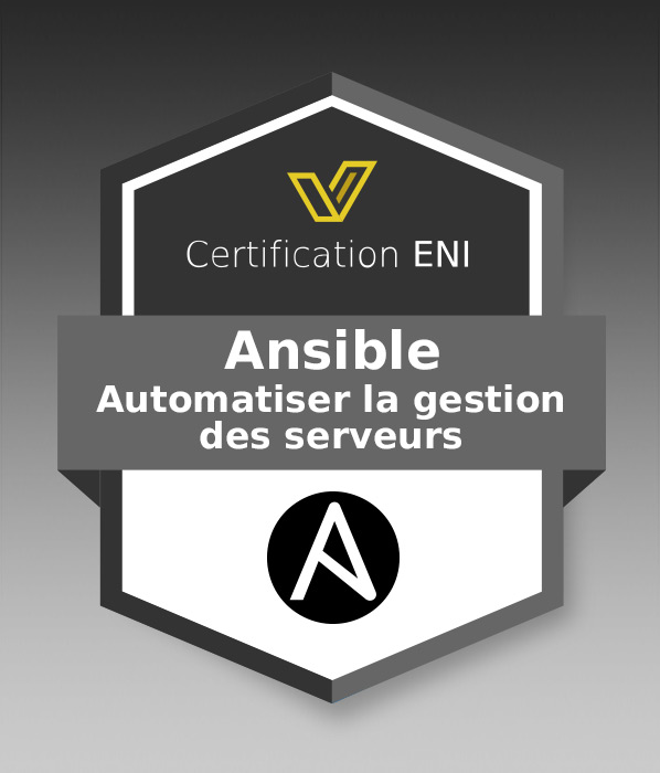 Coupon Certification IT (avec e-surveillance) - RS7322 - Ansible - Automatiser la gestion des serveurs