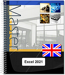 Excel 2021 - (E/E) :Text in English with the English version of the software