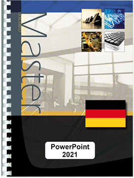 PowerPoint 2021 - (D/D) : Texte en allemand sur la version allemande du logiciel