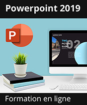 e-formation PowerPoint 2019 - Toutes les fonctionnalités de PowerPoint à votre portée + le livre numérique PowerPoint 2019 OFFERT - Valable 1 an, en illimité