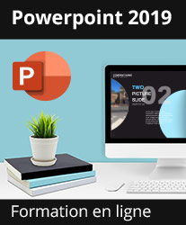 Formation en ligne PowerPoint 2019 - Toutes les fonctionnalités de PowerPoint à votre portée - + le livre numérique PowerPoint 2019 OFFERT - Valable 1 an, en illimité