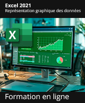 Formation en ligne - Excel 2021 Représentation graphique des données