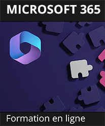 Formation en ligne Microsoft 365 - Les fonctionnalités de Microsoft 365 à votre portée - + deux livres numériques Microsoft 365 OFFERTS - Valable 1 an, en illimité
