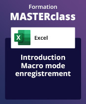 Formation Excel en ligne, animée en direct par un expert Introduction Macro mode enregistrement - avec support de cours & attestation de suivi fournis
