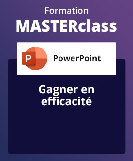 Formation PowerPoint en ligne, animée en direct par un expert - Gagner en efficacité - avec support de cours & attestation de suivi fournis