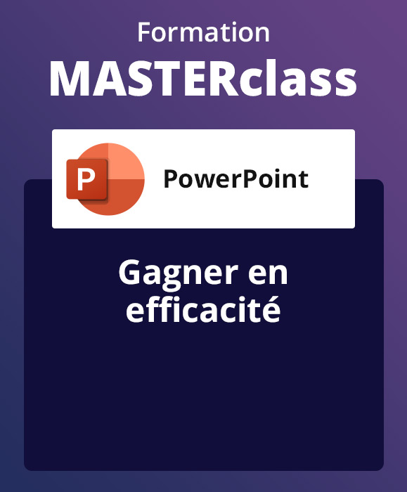 Formation PowerPoint en ligne, animée en direct par un expert - Gagner en efficacité - avec support de cours & attestation de suivi fournis