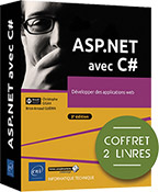 ASP.NET avec C# Coffret de 2 livres : Développer des applications web (3e édition)