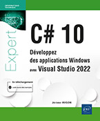 Extrait - C# 10 Développez des applications Windows avec Visual Studio 2022