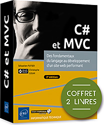 C# et MVC - Coffret de 2 livres : Des fondamentaux du langage au développement (2e édition) - Version en ligne