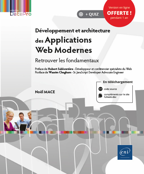 Développement et architecture des Applications Web Modernes - Retrouver les fondamentaux - Version en ligne