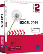 Excel 2019 Coffret de 2 livres : Le Manuel de référence + le Cahier d'exercices