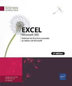Excel Microsoft 365 - Maîtrisez les fonctions avancées du tableur de Microsoft (2e édition)