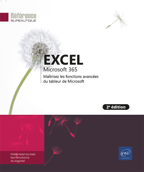 Excel Microsoft 365 - Maîtrisez les fonctions avancées du tableur de Microsoft (2e édition)