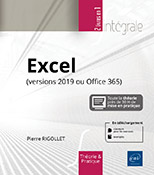 Extrait - Excel (versions 2019 ou Office 365) L'intégrale