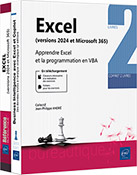 Excel (versions 2024 et Microsoft 365) Coffret de 2 livres : Apprendre Excel et la programmation en VBA