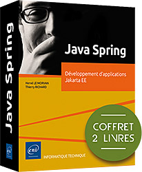 Java Spring - Coffret de 2 livres : Développement d