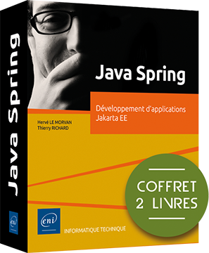 Java Spring - Coffret de 2 livres : Développement d'applications Jakarta EE