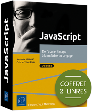 JavaScript - Coffret de 2 livres : De l'apprentissage à la maîtrise du langage (5e édition)