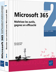 Microsoft 365 - Coffret de 2 livres : Maîtrisez les outils, gagnez en efficacité