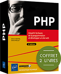 PHP - Coffret de 2 livres : Acquérir les bases de la programmation et développer un site web (3e édition)