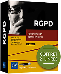 RGPD - Coffret de 2 livres : Réglementation et mise en œuvre (2e édition)