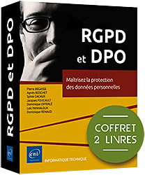 RGPD et DPO - Coffret de 2 livres : Maîtrisez la protection des données personnelles