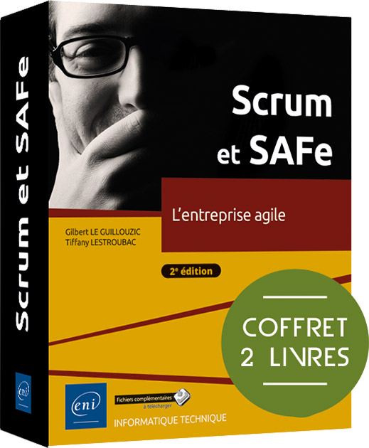 Scrum et SAFe  - Coffret de 2 livres : L