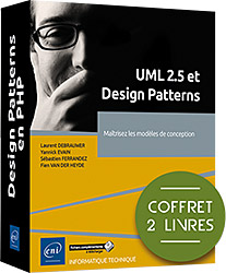 UML 2.5 et Design Patterns - Coffret de 2 livres : Maîtrisez les modèles de conception