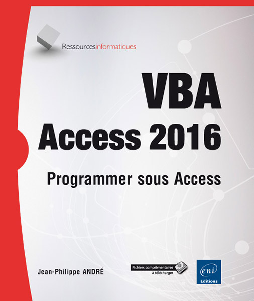 couverture du livre VBA Access 2016