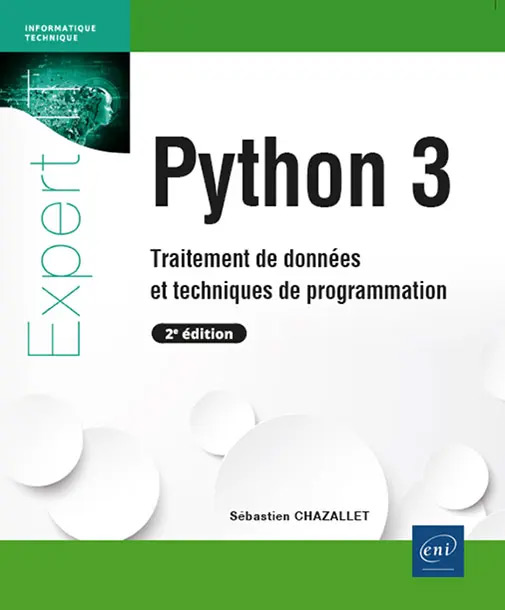Livre Python 3 - Traitement de données et techniques de programmation