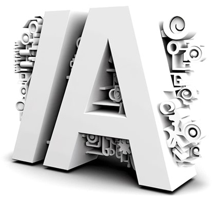 Logo intelligence artificielle - decoration