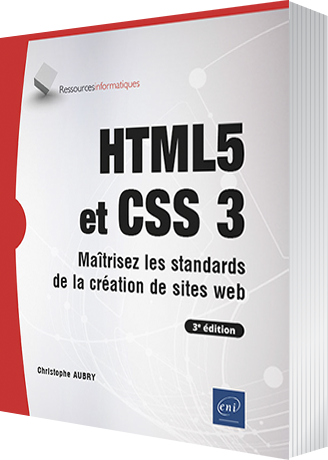 image du livre la menace HTML5 et CSS 3- decoration