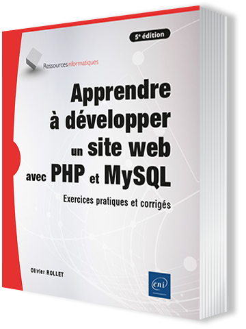 image du livre Apprendre à développer un site web avec PHP et MySQL - decoration