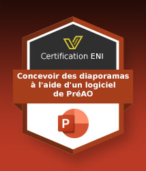 Coupon Certification Bureautique (avec e-surveillance) - Concevoir des diaporamas à l'aide d'un logiciel de PréAO : PowerPoint 2013